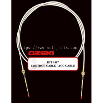 [READY STOCK] OZEKI 108" ACCELERATOR CABLE / CONTROL CABLE FOR HITACHI EXCAVATOR