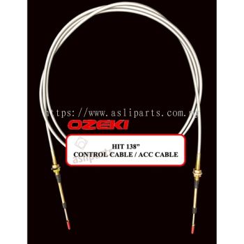 [READY STOCK] OZEKI 138" ACCELERATOR CABLE / CONTROL CABLE FOR HITACHI EXCAVATOR