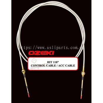 [READY STOCK] OZEKI 118" ACCELERATOR CABLE / CONTROL CABLE FOR HITACHI EXCAVATOR