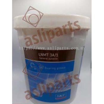 SKF Bearing Grease - LNMT 3A/1 ( 1KG / Can ) General Purpose / Amber Colour