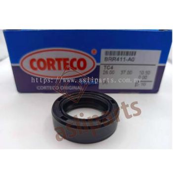 NOK Oil Seal - TC4 26x37x10.5 NBR ( 26 x 37 x 10.5 ) Corteco / Japan / Pressure / BRR411A