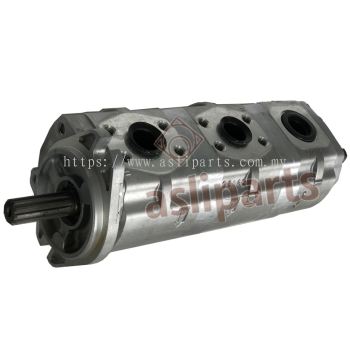 KYB HYDRAULIC GEAR PUMP (KRP4-14-14-12CD) KOMATSU - 21T-60-00400 / PC40-5 , PC50UU-1