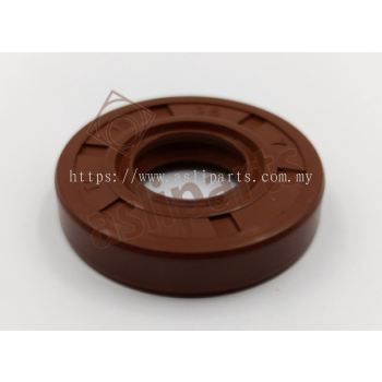 Aftermarket Oil Seal - TC 25x47x7 FKM Brown ( 25 x 47 x 7 ) Heat Resistant