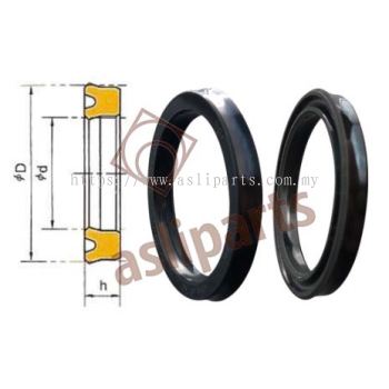 Aftermarket Hydraulic Seal - USH 14x26x5 NBR ( 14 x 26 x 5 ) Rod & Piston U-Ring / Symmetric U-Seal / UPH