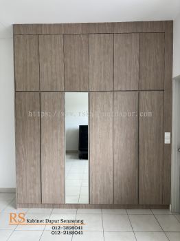 Wardrobe In Swing Open Door 