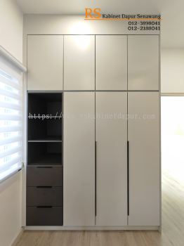 Wardrobe In Swing Open Door 