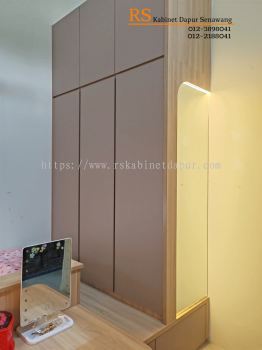 Wardrobe In Swing Open Door 