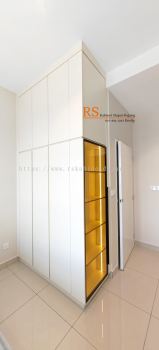 Wardrobe In Swing Open Door