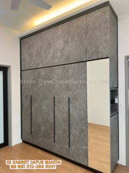 Wardrobe In Swing Open Door