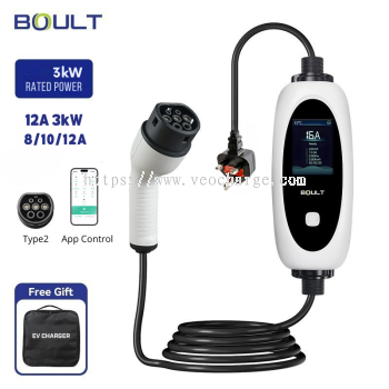 Boult 3kW Portable Charger + App Control BP01