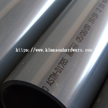 SCH80 ASTM Unplasticized Polyvinyl Chloride (UPVC) Pipes