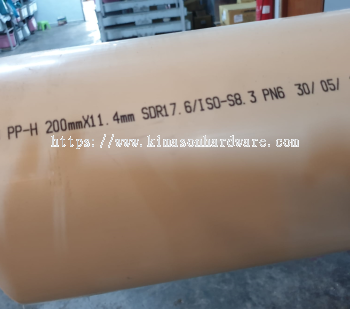 Polypropylene Homopolymer (PP-H) Pipes