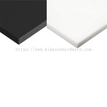 Natural / Black High Density Polyethylene (HDPE) Sheet Thickness from 3mm to 50mm Size 1.2M x 2.4M / 1.5M x 3M