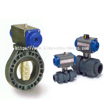 Pneumatic Actuator Ball Valve & Butterfly Valve