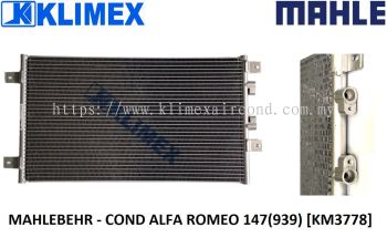 MAHLEBEHR - CONDENSER ALFA ROMEO 147( 939 ) [ KM3778 ]