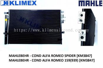 MAHLEBEHR - CONDENSER ALFA ROMEO 159 ( 939 ) [ KM3847 ]