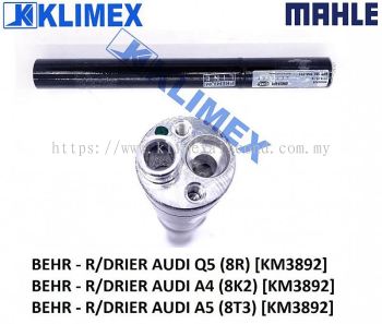 MAHLEBEHR - RECEIVER DRIER DRYER AUDI A4 A5 A6 C7 A7 Q5 ( 8K2 ) [ KM3892 ]