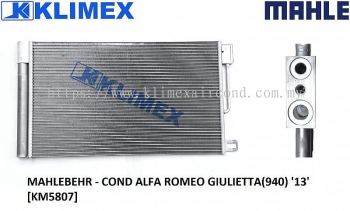 CONDENSER MAHLEBEHR - ALFA ROMEO GIULIETTA ( 940 ) ' 13 ' [ KM5807 ]