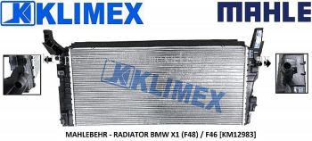 MAHLEBEHR - RADIATOR BMW X1 ( F48 ) / F46 [ KM12983 ]