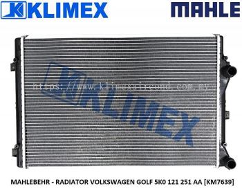 MAHLEBEHR - RADIATOR VOLKSWAGEN GOLF 5K0 121 251 AA [ KM7639 ]