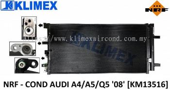 CONDENSER NRF - AUDI A4 / A5 / Q5 ' 08 ' [ KM13516 ]