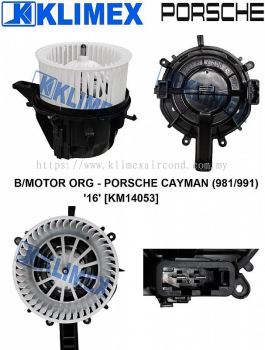 BLOWER MOTOR ORIGINAL - PORSCHE CAYMAN ( 981 / 991 ) ' 16 ' [ KM14053 ]