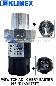 PRESSURE SWITCH AD - CHERY EASTER ( 4 PIN ) [ KM13787 ]