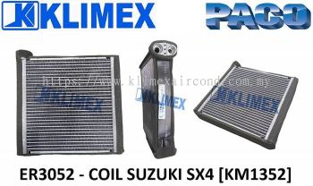 ER3052 PACO - EVAPORATOR COOLING COIL SUZUKI SX4 [ KM1352 ]