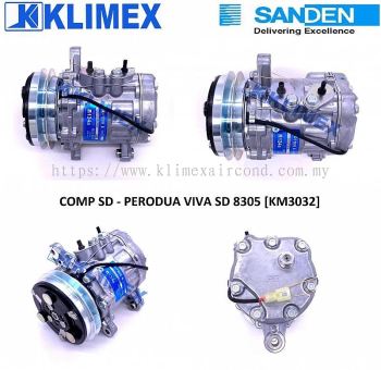 COMPRESSOR SANDEN - PERODUA VIVA SD 8305 [ KM3032 ]