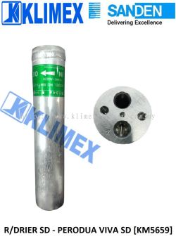 RECEIVER DRIER DRYER SANDEN - PERODUA VIVA SD [ KM5659 ]