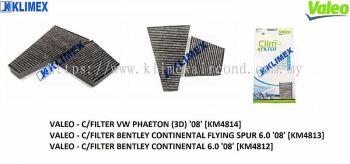 CABIN FILTER VALEO - BENTLEY CONTINENTAL 6.0 ' 08 ' [ KM4812 ]