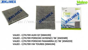 VALEO - CABIN FILTER PORSCHE CAYENNE ' 06 ' ( CARBON ) [ KM3589 ]