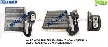 VALEO - EVAPORATOR COOLING COIL SAAB 9-3 WITH VALVE [ KM3676 ]