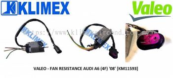 RESISTANCE REGULATOR COMPARMENT FAN VALEO - AUDI A6 ( 4F ) ' 08 ' [ KM11593 ]