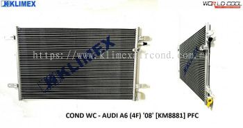 CONDENSER WORLDCOOL - AUDI A6 ( 4F ) ' 08 ' PFC [ KM8881 ]