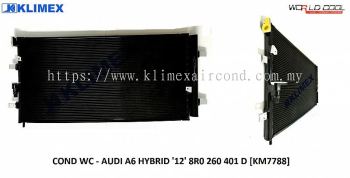 CONDENSER WORLDCOOL - AUDI A6 HYBRID ' 12 ' DP [ KM7788 ]