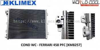 CONDENSER WORLDCOOL - FERRARI 458 PFC [ KM8257 ]