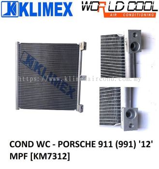 CONDENSER WORLDCOOL - PORSCHE 911 ( 991 ) ' 12 ' MPF [ KM7312 ]