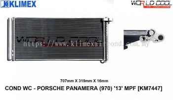 CONDENSER WORLDCOOL - PORSCHE PANAMERA ( 970 ) ' 13 ' MPF [ KM7447 ]