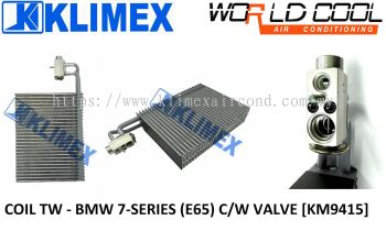 EVAPORATOR COOLING COIL WORLDCOOL - BMW 7-SERIES ( E65 ) COME WITH VALVE [ KM9415 ]