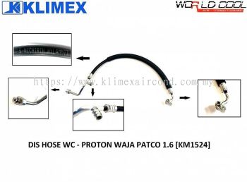 DISCHARGE AIRCOND PIPE HOSE WORLDCOOL - PROTON WAJA PATCO 1.6 [ KM1524 ]