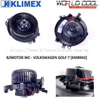 BLOWER MOTOR WORLDCOOL - VOLKSWAGEN GOLF 7 TIGUAN AD PASSAT B8 / AUDI A3 Q3 [ KM8942 ]