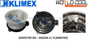 BLOWER MOTOR WORLDCOOL - MAZDA 3 / 6 [ KM6769 ]