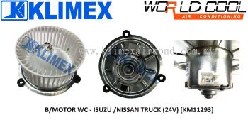 BLOWER MOTOR WORLDCOOL - ISUZU / NISSAN TRUCK ( 24V ) [ KM11293 ]