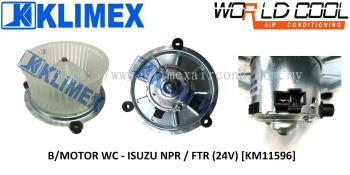 BLOWER MOTOR WORLDCOOL - ISUZU TRUCK NPR / FTR ( 24V ) [ KM11596 ]