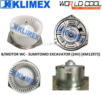 BLOWER MOTOR WORLDCOOL - SUMITOMO EXCAVATOR ( 24V ) [ KM12973 ]