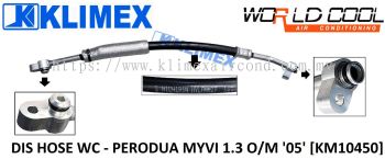 DISCHARGE HOSE AIRCOND PIPE WORLDCOOL - PERODUA MYVI 1.3 OLD MODEL ' 05 ' [ KM10450 ] [ KM10450 ]