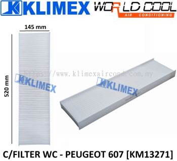 CABIN FILTER WORLDCOOL - PEUGEOT 607 [ KM13271 ]