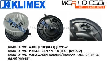 BLOWER MOTOR WORLDCOOL - AUDI Q7 ' 08 ' ( REAR ) [ KM9552 ]