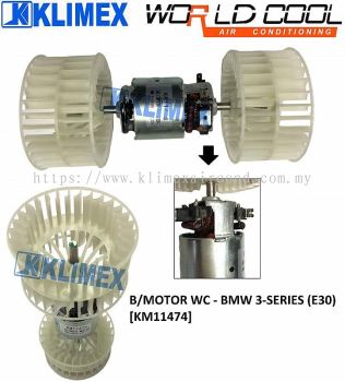 BLOWER MOTOR WORLDCOOL - BMW 3-SERIES ( E30 ) [ KM11474 ]